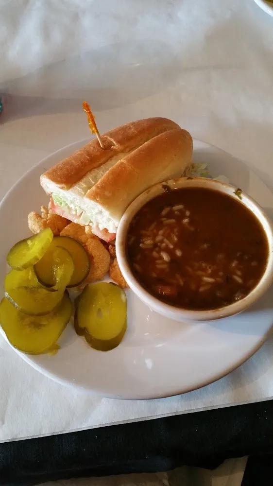 Half Shrimp PO'Boy